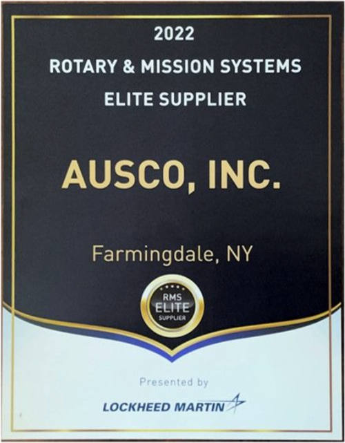 Ausco Named 2022 Elite Supplier by LM