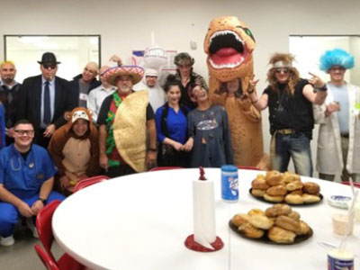 Halloween Bagel Breakfast & Costume Contest